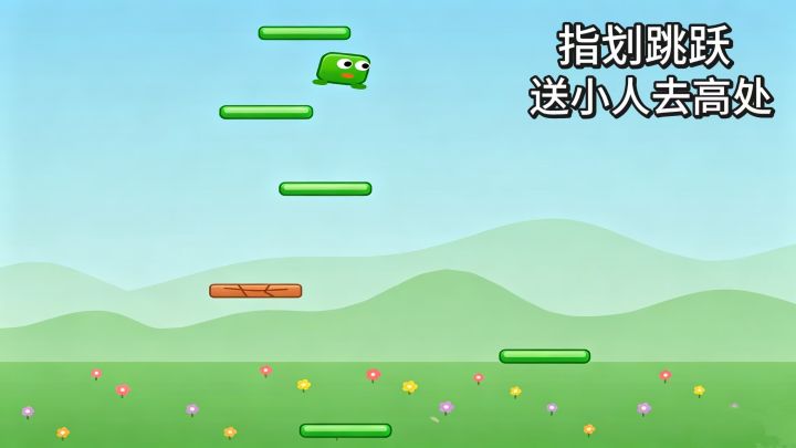 街机跳跃与前进游戏,4种模式轻松玩不腻截图
