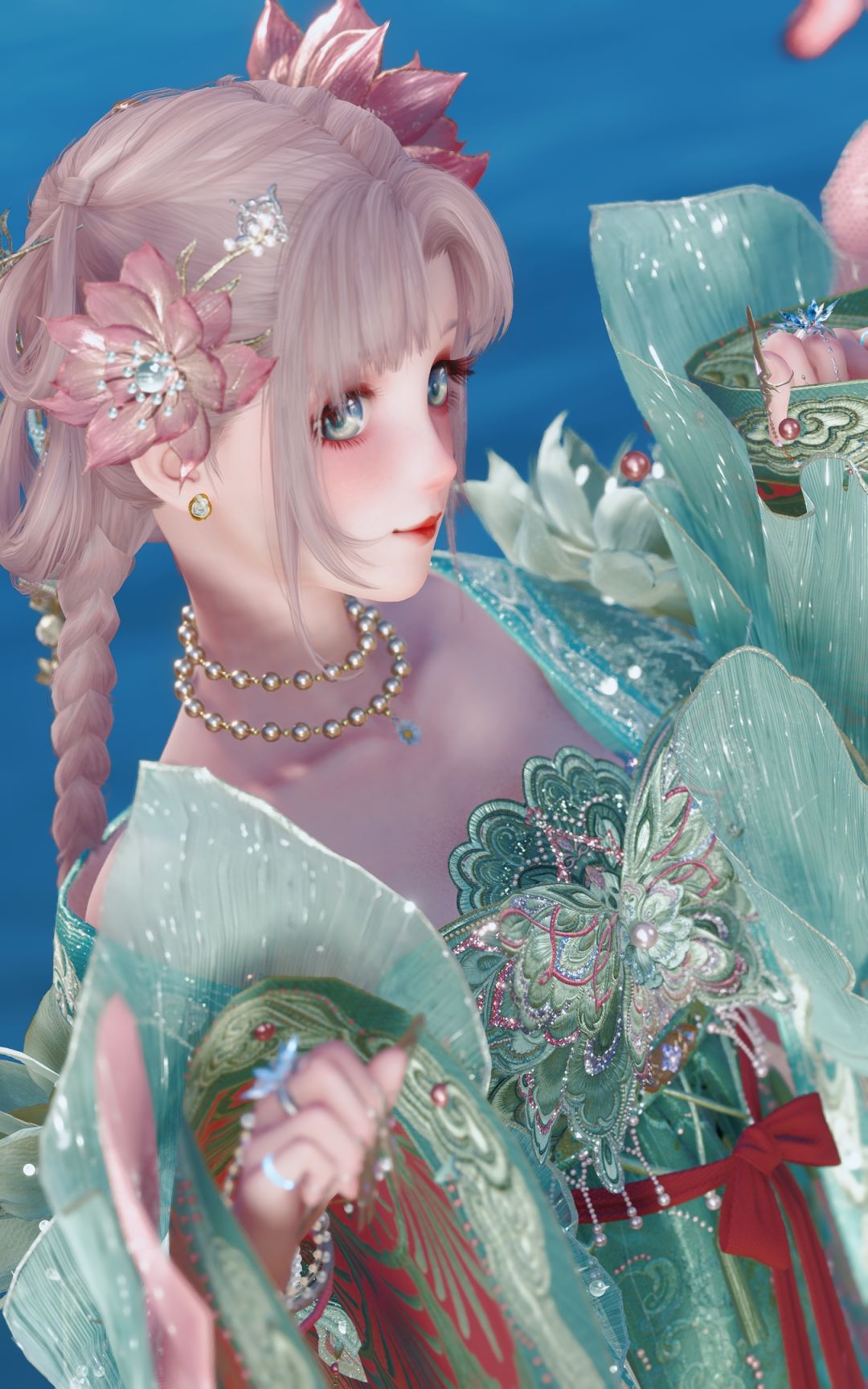 “蝉鸣惊半夏,晴光映荷花” 3