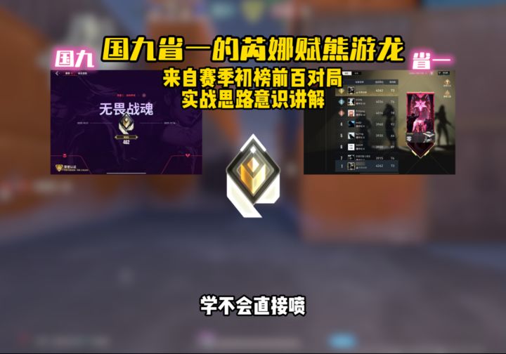 国服第九省级第一的芮娜赋能思路教学截图
