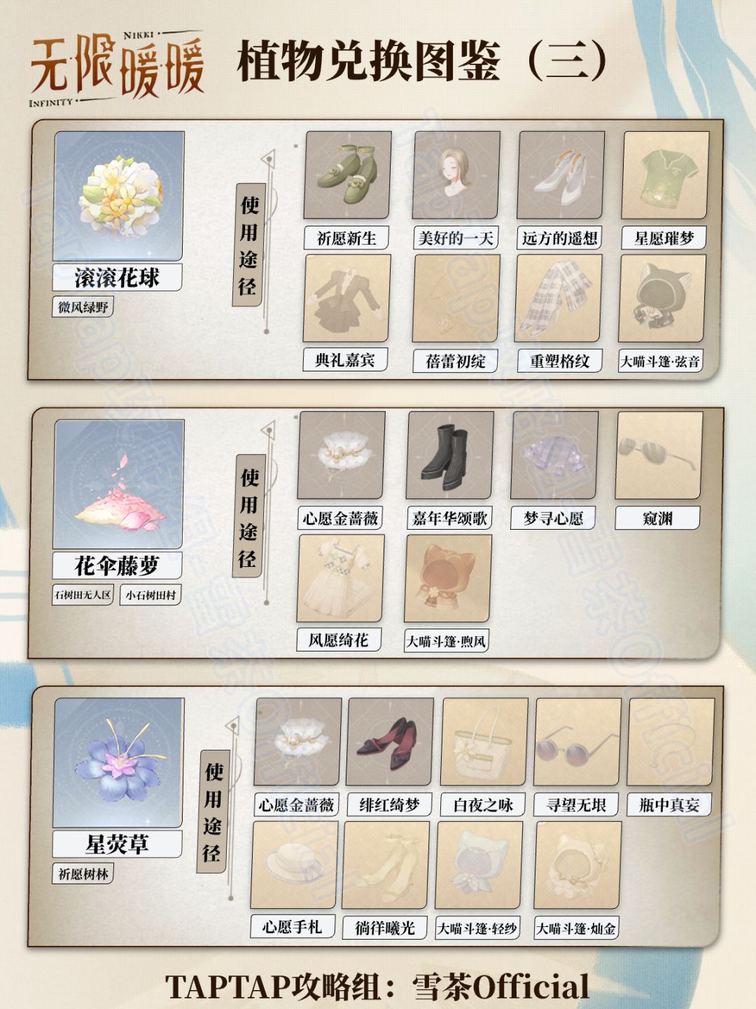 【无限暖暖】植物图鉴一览 3
