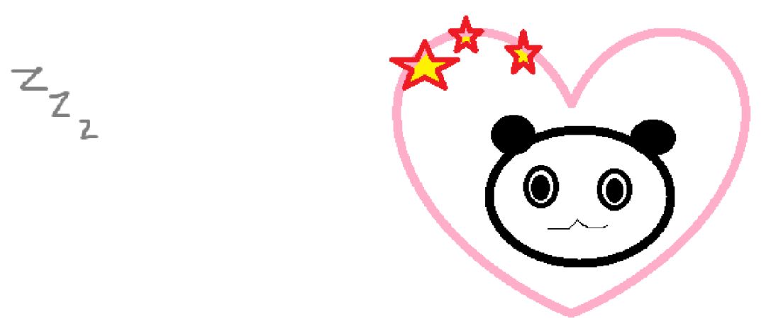 「聊天框设计大赛」+熊猫波利爱睡觉 2