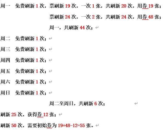 攻略帖:黑市刷新券白嫖红色时装碎片 2