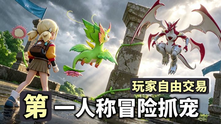 第一人称+自由交易→无负担“抓宠好游”闪耀吧噜咪来啦!截图