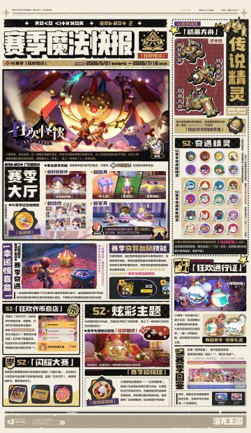 S2赛季「狂欢怪谈」魔法快报