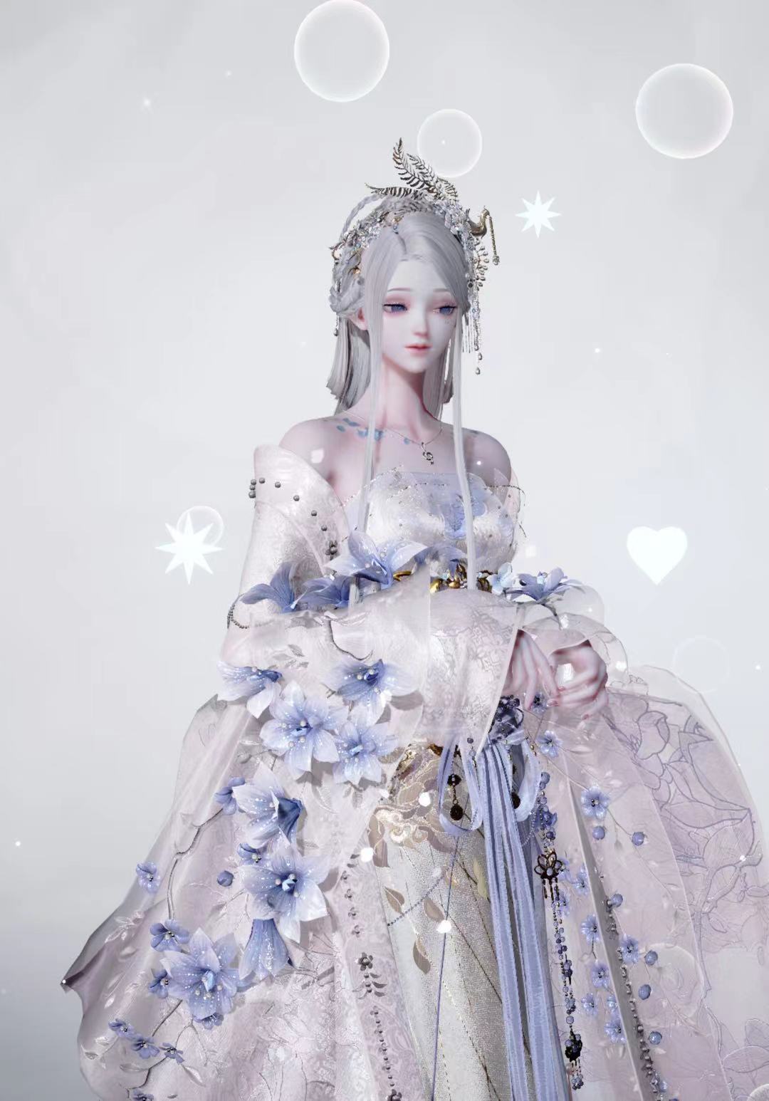 捏脸练习之雪女 2