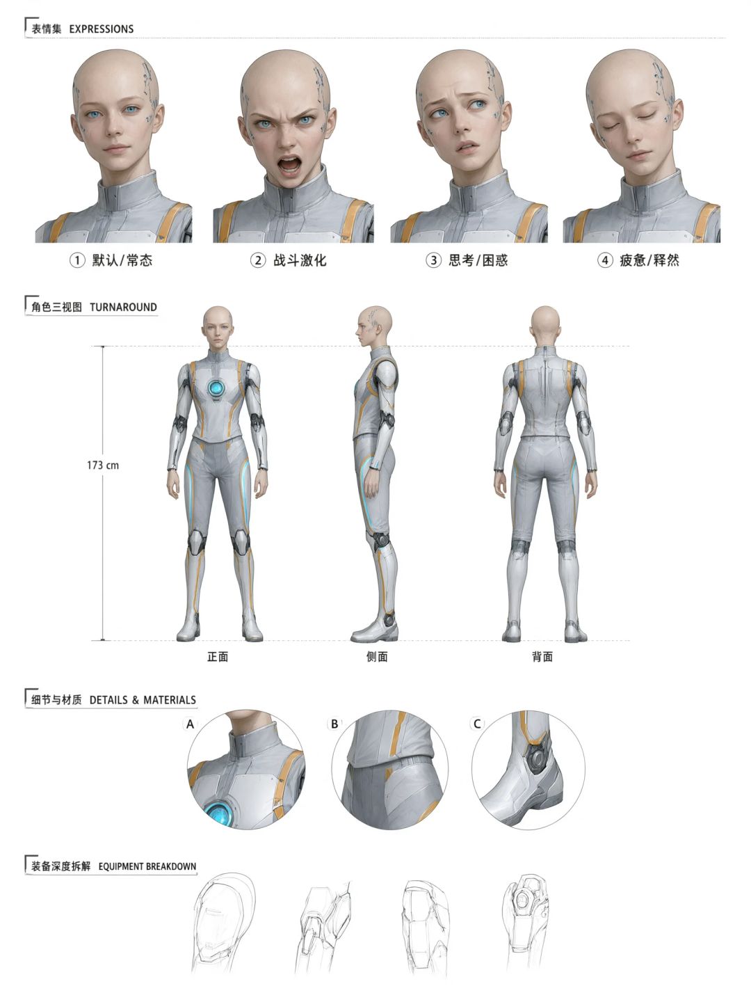 机器细胞义体人 · 我的角色设定卡 3