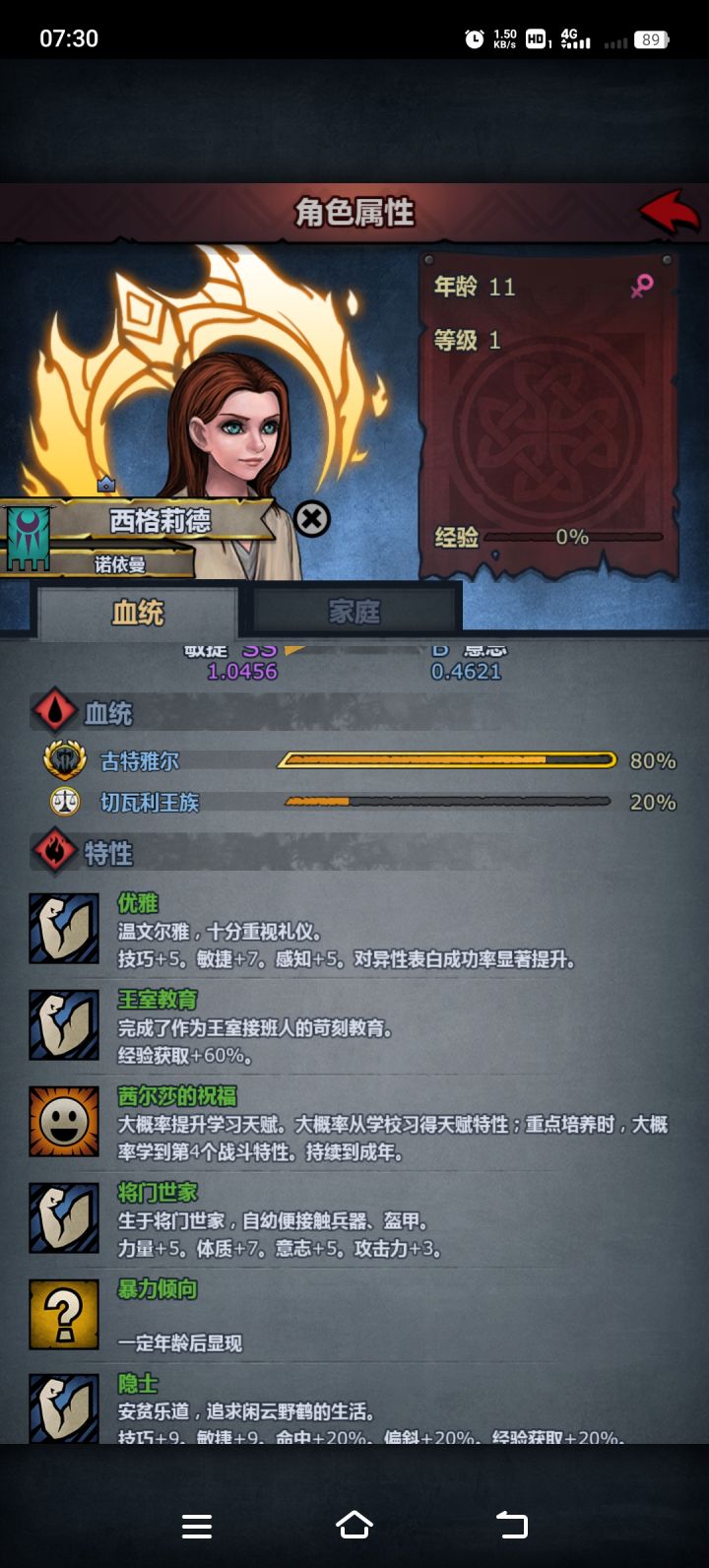 总算有一个学满的神子了截图