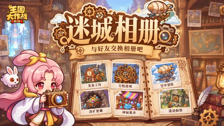 迷城相册即将开启!能请求能赠送的第二季集邮来了!截图