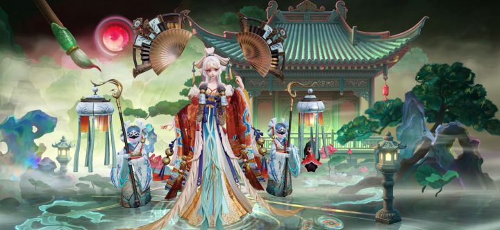 全新大厅场景「屏洇姽影」上新截图