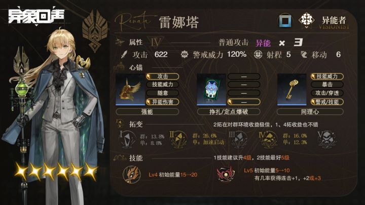 雷娜塔!重做后强度爆炸!顶级法师大核!【异象回声】截图