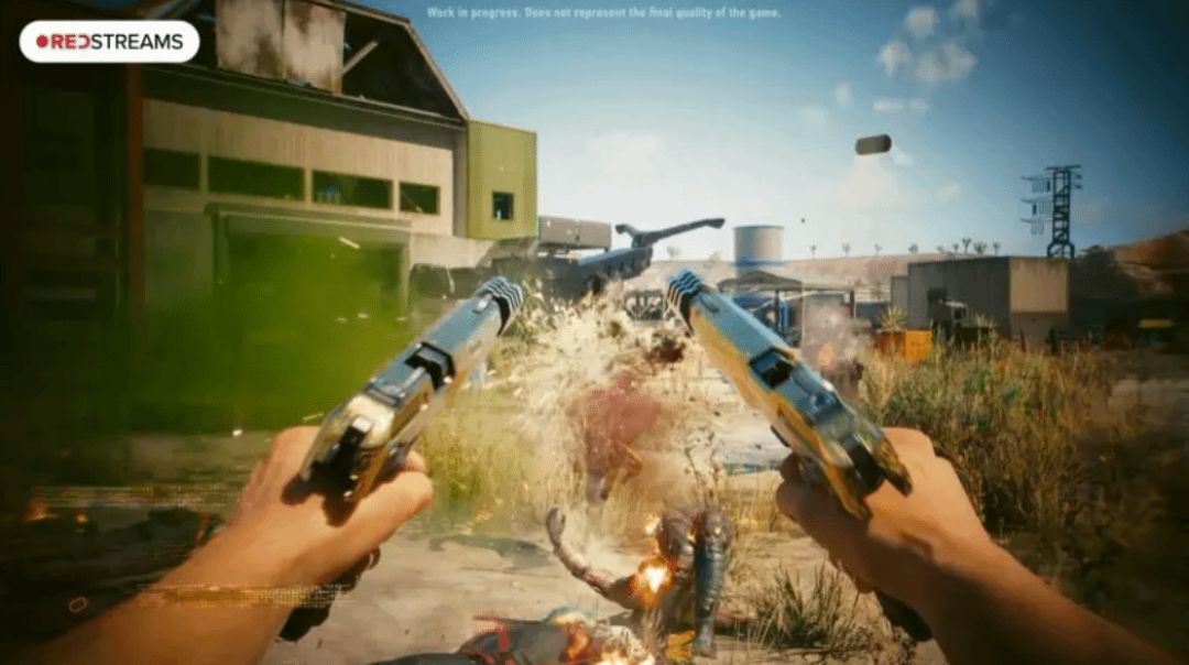 赛博朋克2.5大更!双持手枪终于来了 1