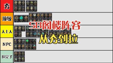 锐评S8阁楼阵容从夯到拉