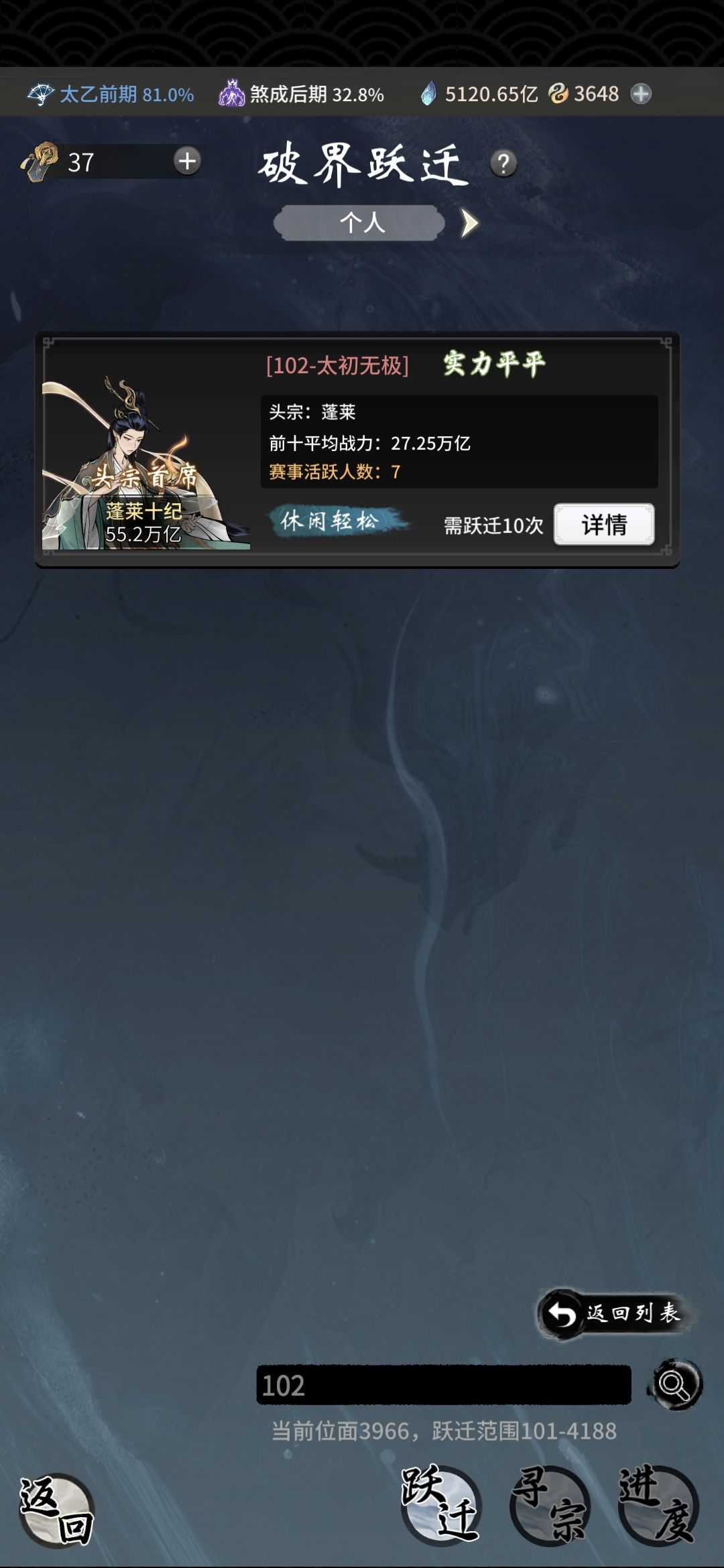 越靠前的服,活跃人是不是越少? 1