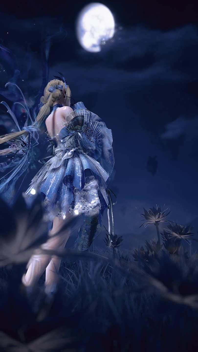 永夜盛开的蓝色花朵 2