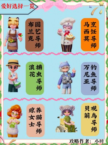 心动小镇最新npc图鉴