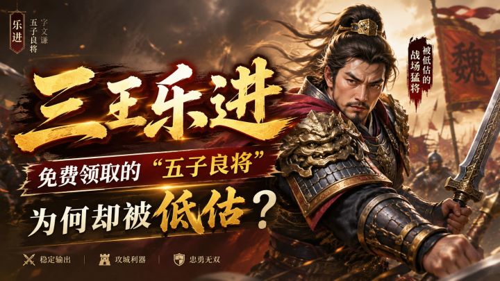 三王乐进——免费领取的五子良将,为何却被低估?截图