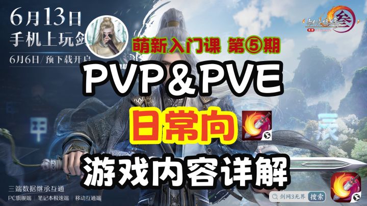 【剑网3】萌新入门“每日必做”游戏内容讲解截图