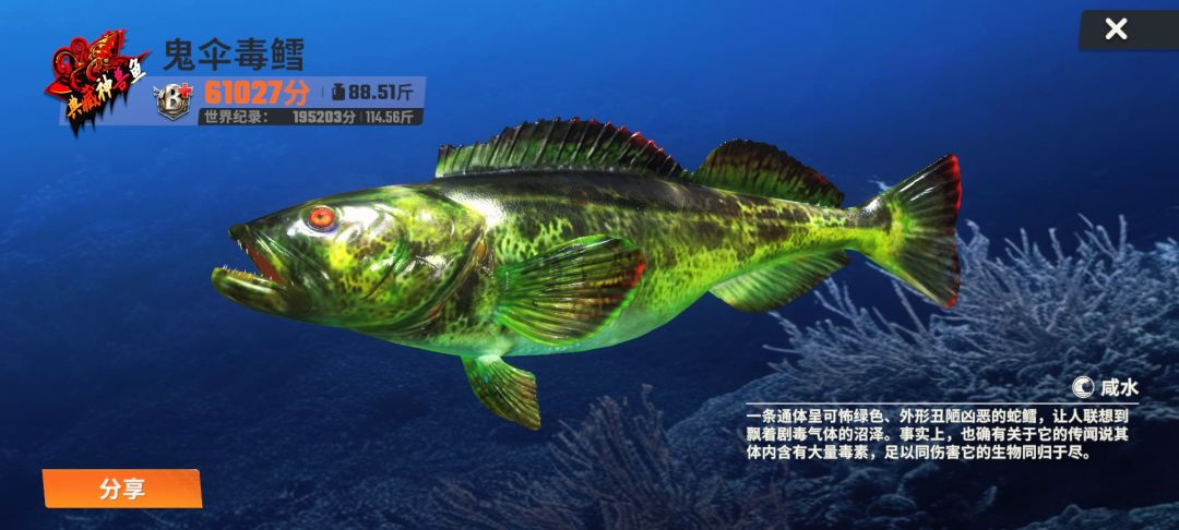 白令海颜值超高的奇珍鱼,最后一个是鱼骨吗 1