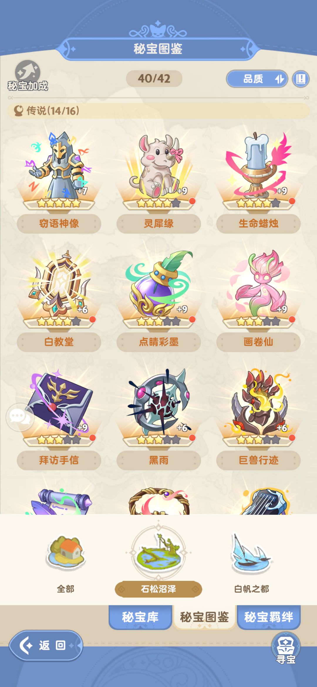 现在秘宝概率这么极端吗 1