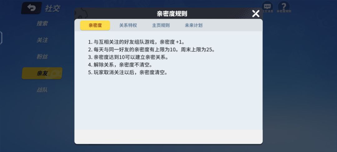 亲密度系统 1