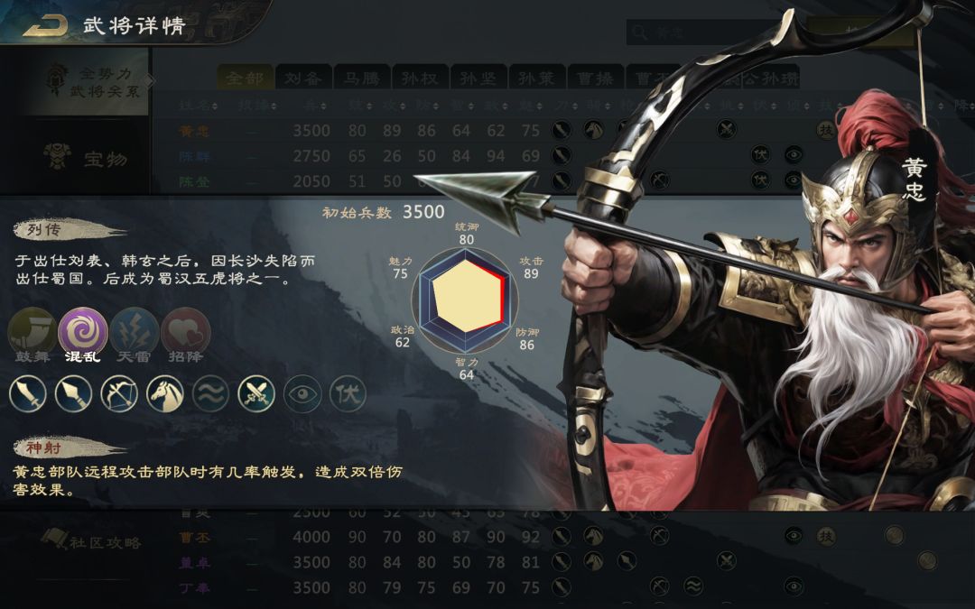 【攻略】武将爆料之黄忠 1