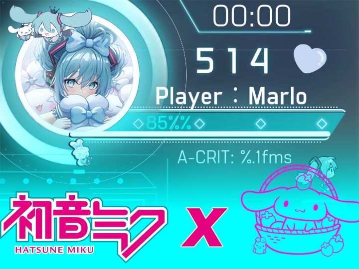 非常可爱的MaV皮肤!初音未来X玉桂狗截图