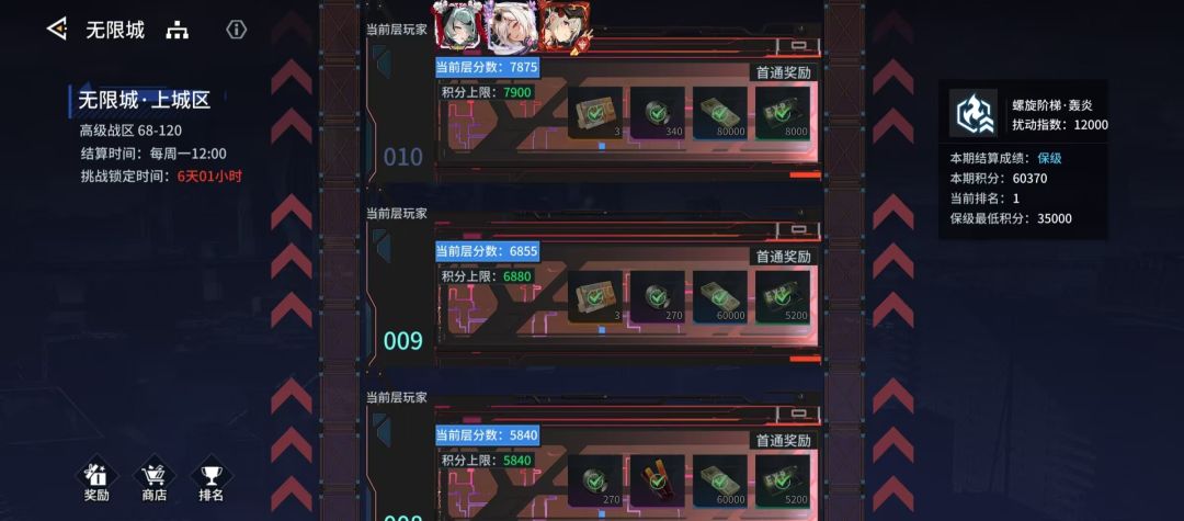 【锚点降临】12.29无限城高分阵容分享 1