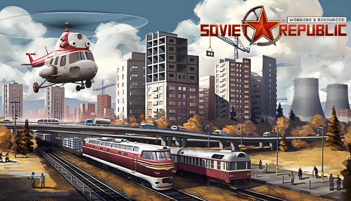 画风配乐很对味!城建模拟游戏《工人与资源:苏维埃共和国》试玩截图
