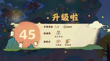 45级升级解锁的物品和配方参考