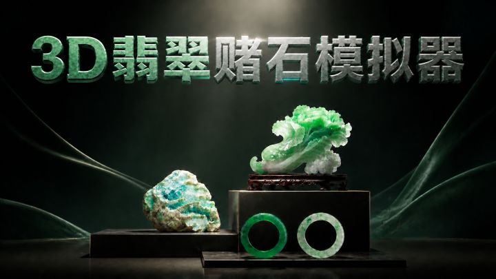 【实机】最真实、最还原、画质最好的翡翠赌石游戏，没有之一！截图