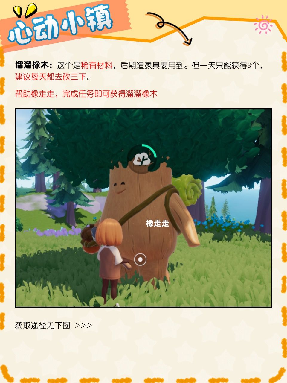 心动小镇物产获取途径(包括萤石和溜溜木) 3