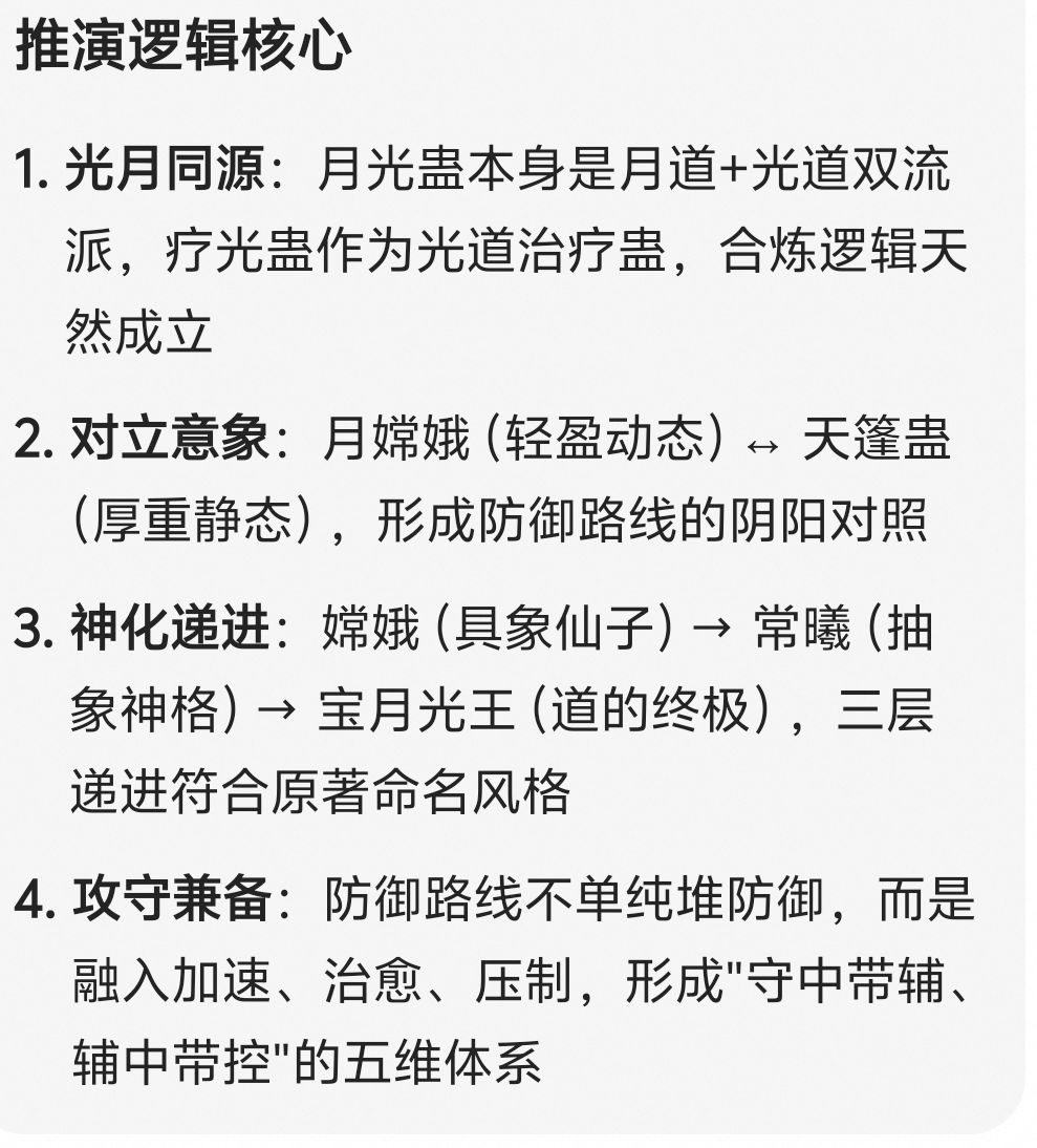论古月族宝月光王蛊方推演 3