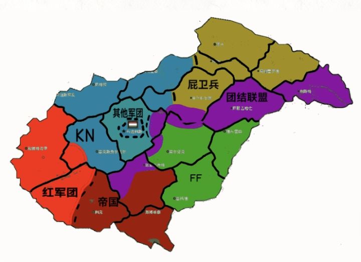 10月7日两点至九点时局图截图