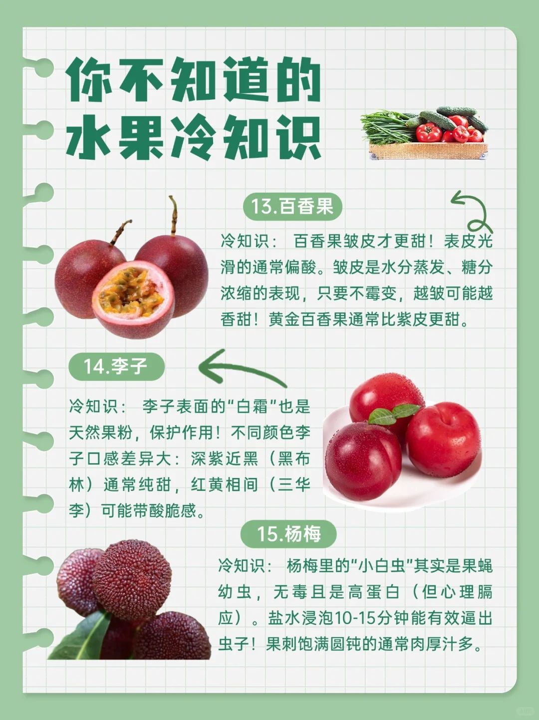 水果店老板看了沉默的冷知识大全! 5