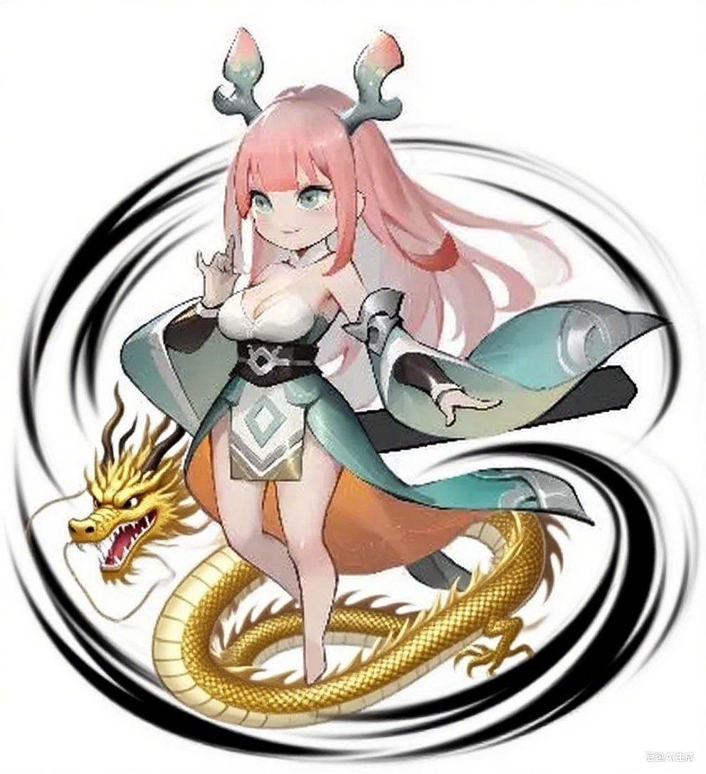 #道友坐骑共创 阴阳二气蛟 1