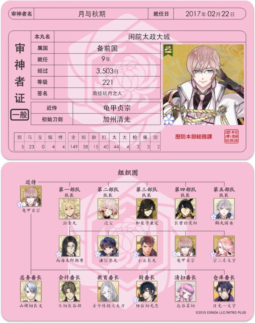 我家审神者听不懂中古汉语 2