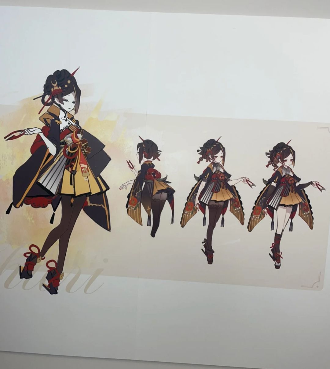 原神巴黎展角色原画一 11