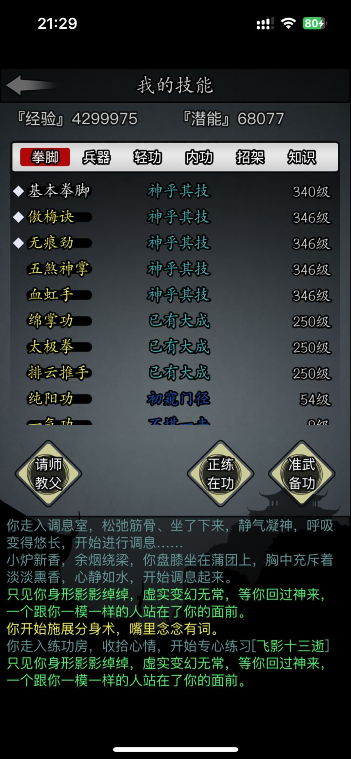 五转的武当怎么玩呢截图