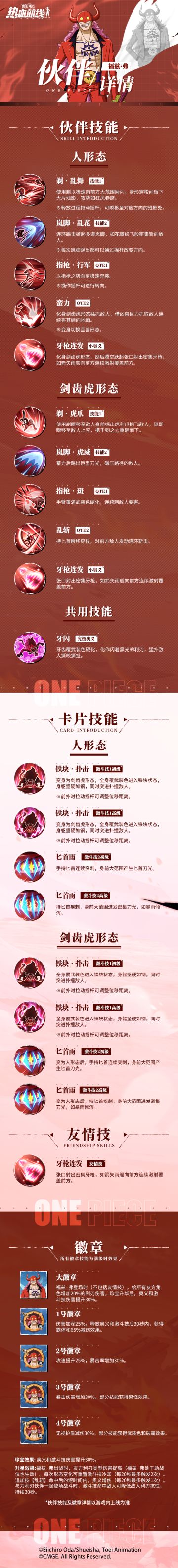 剑齿虎突袭战场！福兹·弗伙伴技能详情