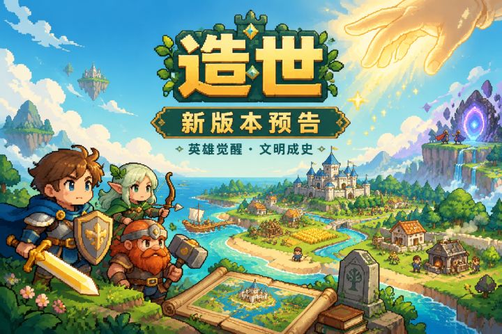 《造世》新版本预告｜英雄觉醒，文明成史截图