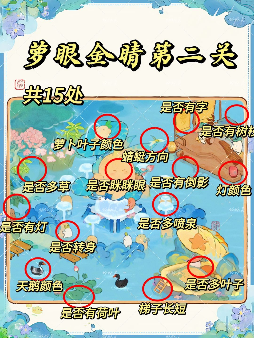‼️快来抄作业!萝眼金睛答案都在这里啦 2