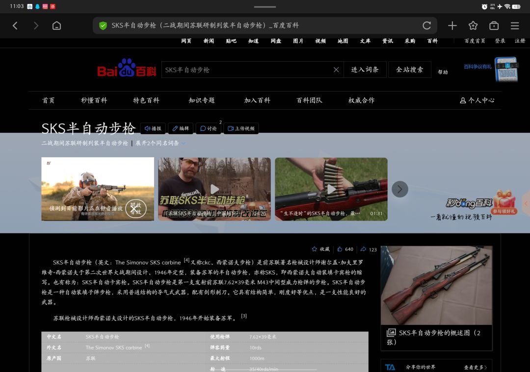 SKS跟现实的长得不一样 1