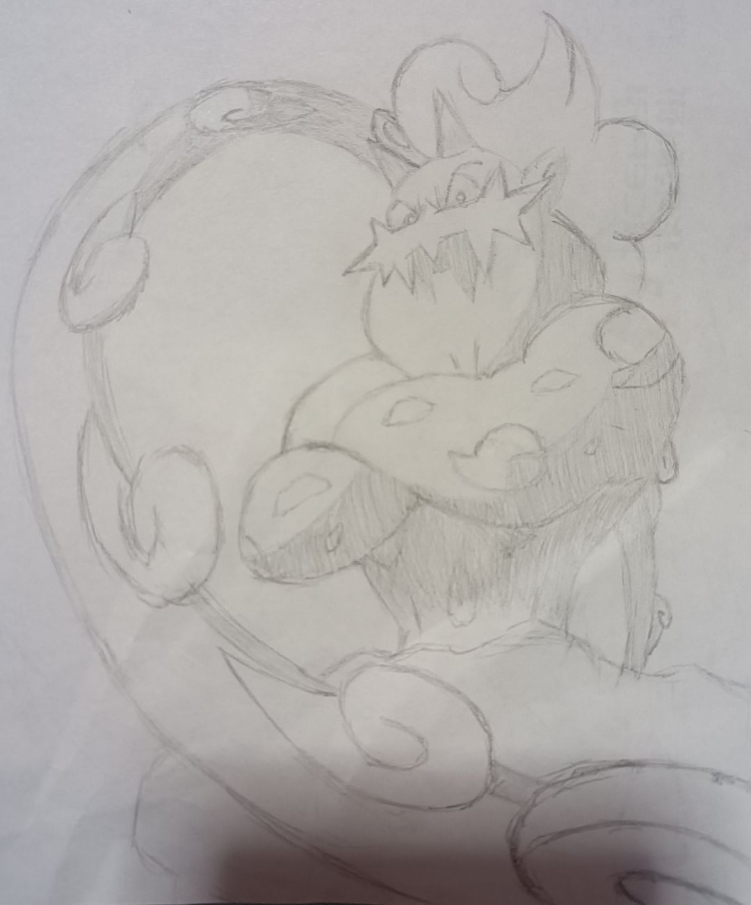 龙年画个龙卷云 1