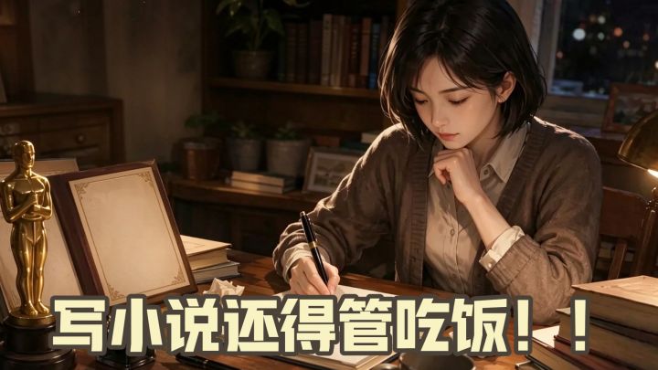 写小说还得管吃饭,这款模拟游戏把作家日常拆得很细截图