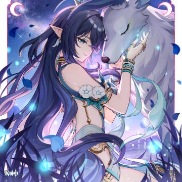 菈乌玛生日快乐 | 像这样轻轻闭上眼睛，调整呼吸…