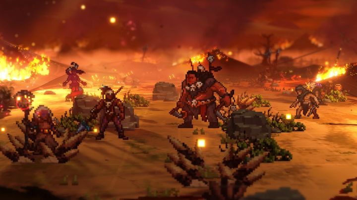 roguelite+回合制战棋+音游=冷门新游《闻鼓而战》截图