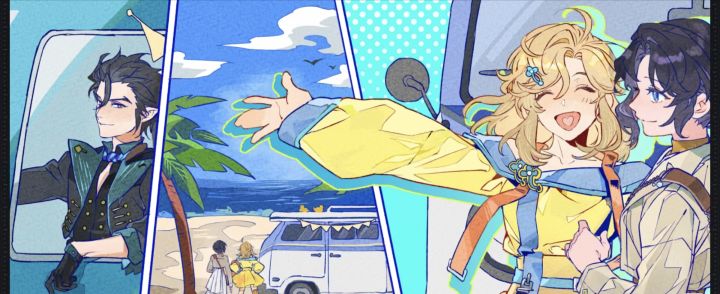 爱死这期新版本白荆回廊的插画了截图