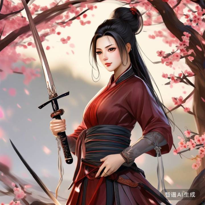 摸鱼用AI画了几个角色的图截图