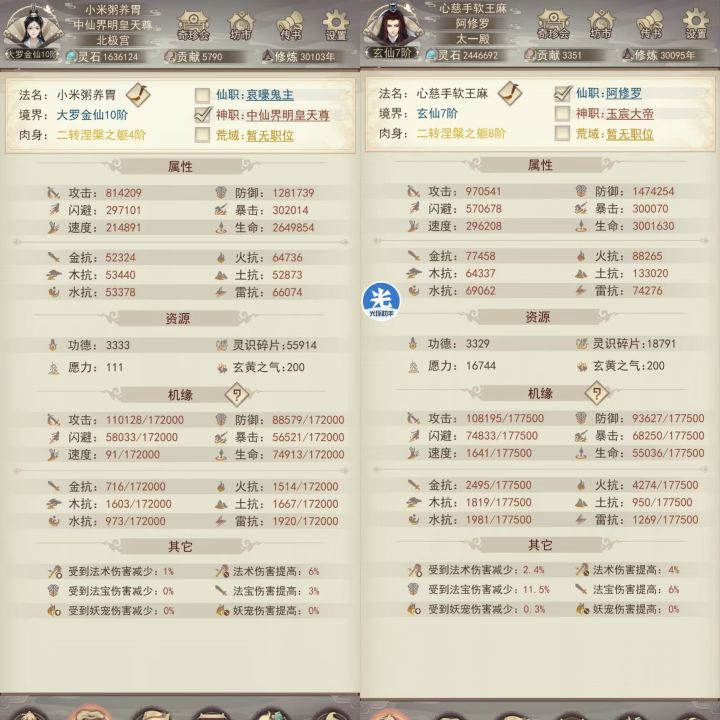 玉沙界3万年合影截图