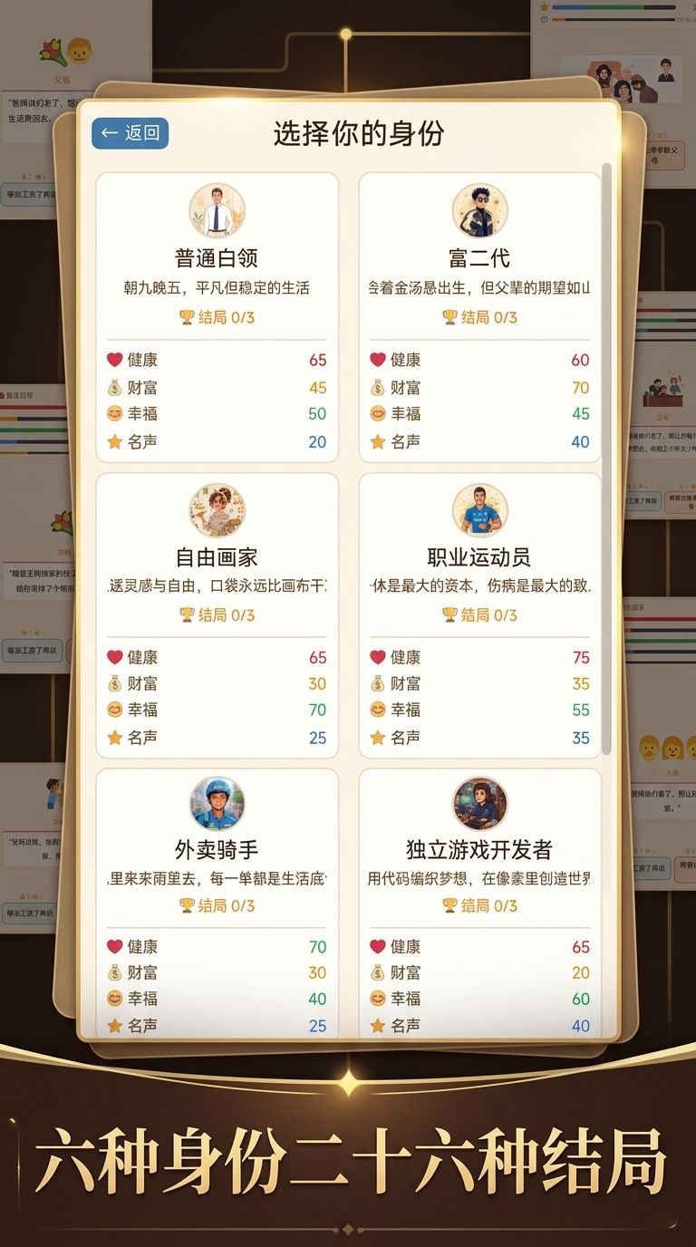 【作品自荐】人生抉择模拟器 3